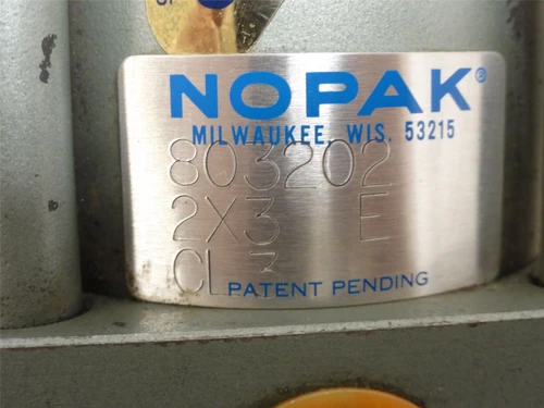 Nopak 803202; Hydraulic Cylinder 2X3E; 2"ID x 3" Stroke