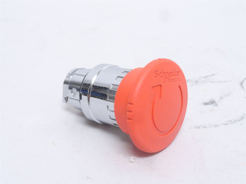 Schneider ZB4BS54; Red Emergency Switch Off Push Button Head