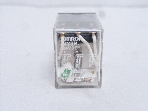 Omron MY3N-DC24; Relay; 5A; 240VAC/25VDC; 3PDT; Coil: 24VDC