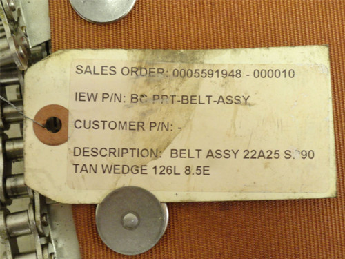 Interroll BC-PRT-BELT-ASSY-25.75; Turn Belt 25.75"W x 10'L
