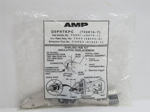 AMP 749810-7; Shielded HDE Kit D9PHTKPC