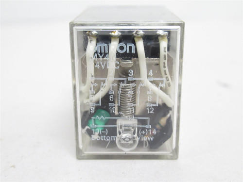 Omron MY4N-DC24; Relay; GP; 5A; 250VAC; Coil: 24VDC; 4PDT