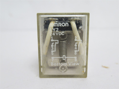 Omron LY2-DC24; Relay; GP; 10A; 120VAC; Coil: 24VDC; DPDT