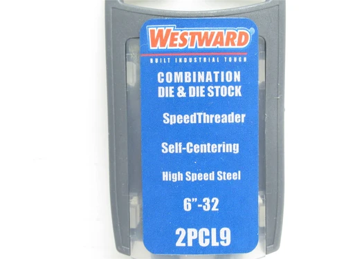 Westward 2PCL9; Integrated Die With Stock; #6-32; Right