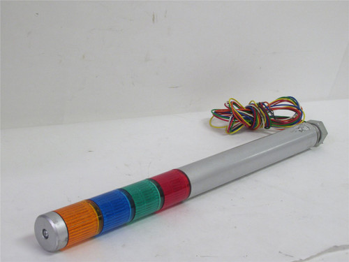 Patlite MP-402; Tower Light; 24V AC/DC; 0.2A; 30mmOD; 4 Tiers
