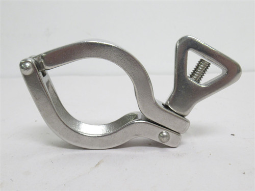 MFG- 13MHHM100-150; Lot-3 Sanitary Clamp; SS;  1 To 1-1/2"OD
