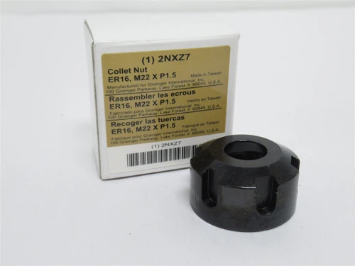 Industry-Std 2NXZ7; Collet Nut; ER16; M22xP1.5