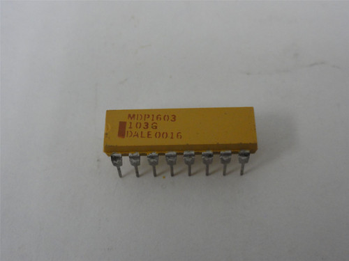 Vishay MDP1603103G; Lot-3 Thick Film Resistor Networks