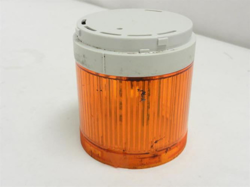Allen-Bradley 855T-G10HL5; Stacklight; Amber 110/120VAC; Flashing LED