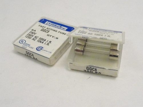 Ferraz GGC8; LOT-9 Fuse 8Amp 250V
