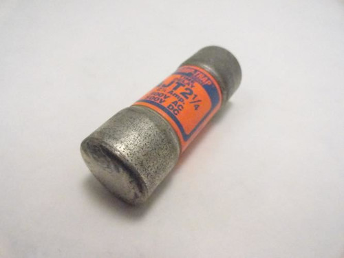Gould Shawmut AJT2 1/4; Fuse 2-1/4 Amp; 600VAC 500VDC