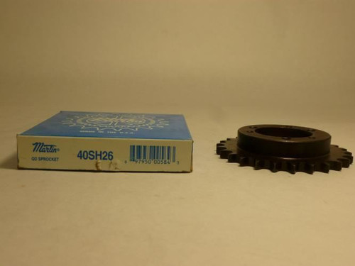 Martin 40SH26; Bushed Sprocket # 40 26T