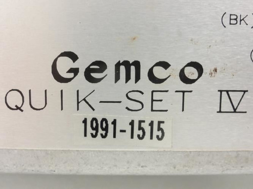 AMETEK 1991-1515; Gemco Quick-Set IV High Speed Plus