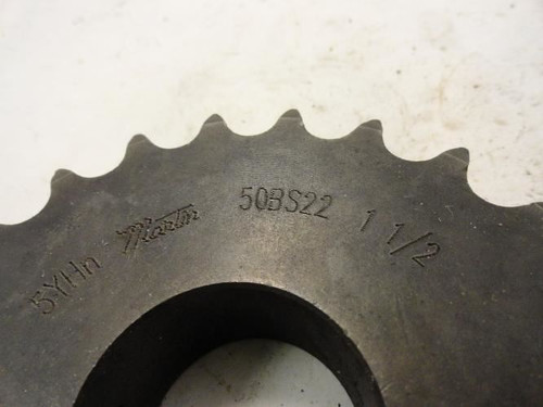 Martin 50BS22-1-1/2; Sprocket; # 50; 22T; 1-1/2"ID