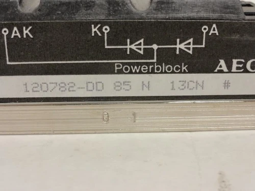 AEG 120782-DD 85 N; Powerblock Rectifier Bridge