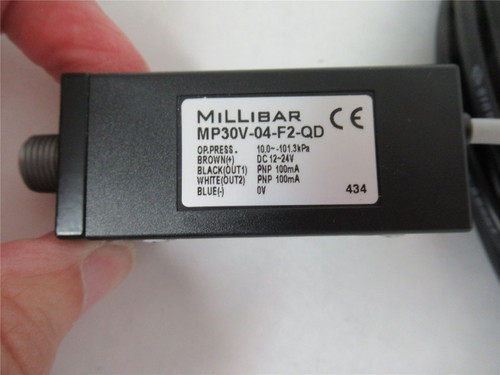 Millibar MP30V-04-F2-QD; Vacuum Switch10-101.3kPa12-24VDC PNP