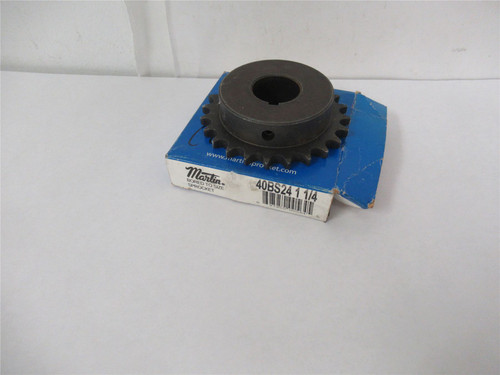 Martin 40BS241-1/4; Sprocket #40; 1-1/4"Bore 24Teeth
