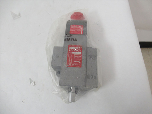 Numatics VT40N12X; Pneumatic Valve Lockout 1.5" NPT 10 Bar
