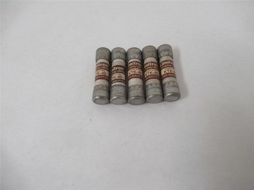 Bussmann KTK-40; Lot-5 Fuse 40A 600VAC