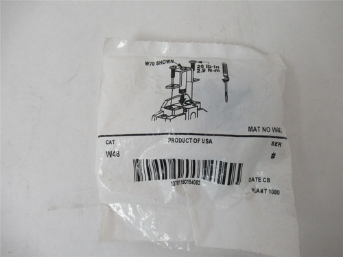 Allen-Bradley W48; Overload Heater Element 6.65-6.85 Amps