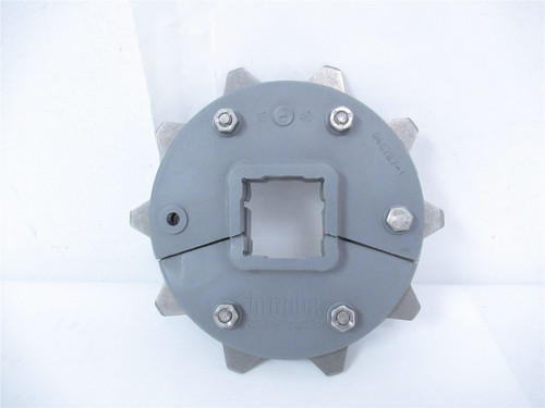 Intralox D4CYE7-1; Sprocket Split 10Teeth 1.625" Square Bore