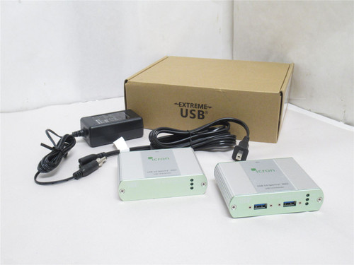 Icron IC3022L-05-F01629; Multimode Fiber USB Extender; 2-Port