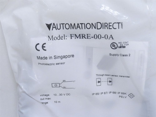 Automation Direct FMRE-00-0A; Photo Sensor; SS; 10-30VDC
