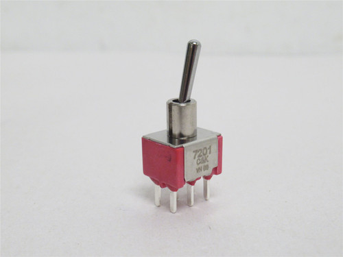 C&K 7201SD9CQE; Toggle Switch; DPDT; 5A; 125VAC/28VDC