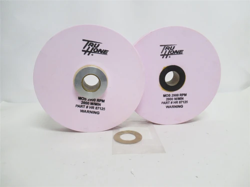 True Hone HR87125; Lot-2 Honig Wheel; 220 Grit; 1-1/4"ID