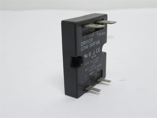 Omron G3NE-205T-US; Solid State Relay W/Heat Sink 20-28VDC
