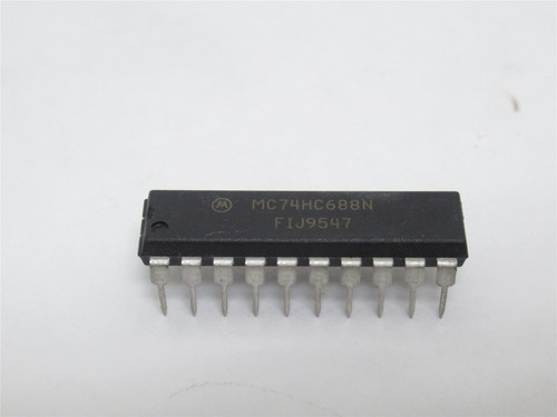 Onsemi MC74HC688N; Lot-7 Logic Comparators; Bit Active