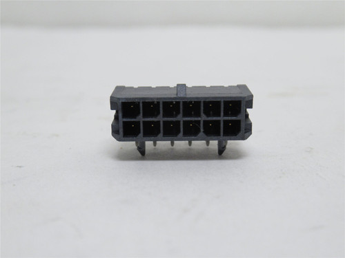AMP 43045-1202; Lot-5 Header Connector; RA; 12Pos; 2-Row