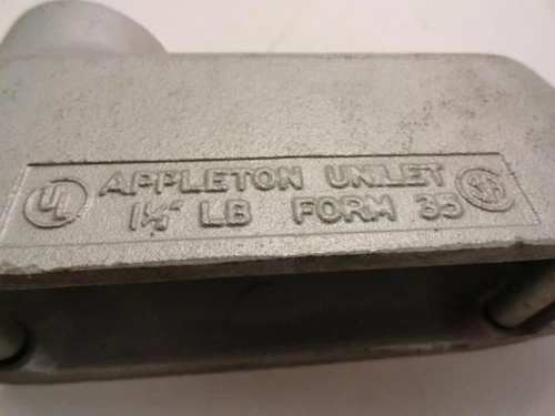 Appleton 1-1/4" LB; Form 35; Conduit Body; 1-1/4"