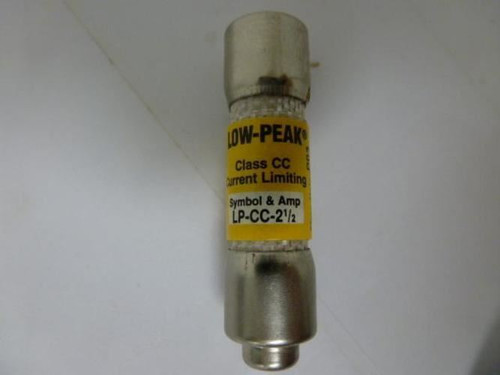 Bussmann LP-CC-2-1/2 ; Time Delay Fuse 2.5Amp; 600V