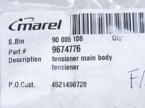 Marel 9674776; Main Body Aluminum Tensioner 17mmID; 45mmOD