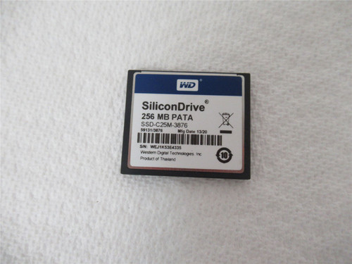 Silicon Drive SSD-C25M-3876; Ram Card 256 MB PATA