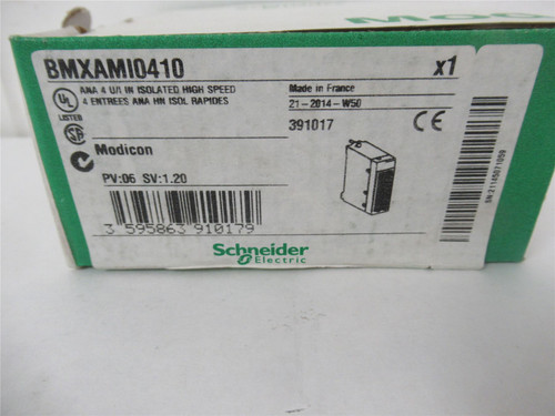 Schneider BMXAMI0410; Analog Input Module 4V
