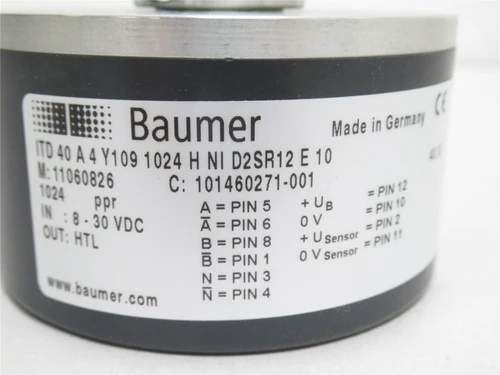 Baumer ITD 40 A 4 Y109 1024 ? NI D2SR12 E 10; Rotary Encoder