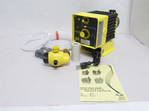 LMI B711-498SI; Solenoid Driven Metering Pump; 150PSI; 115VAC