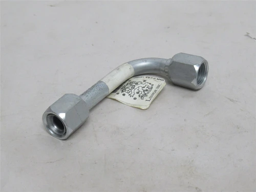 Linfor 129085; Forklift Tube Assy; 90Deg; 1/2" SAE Port Size