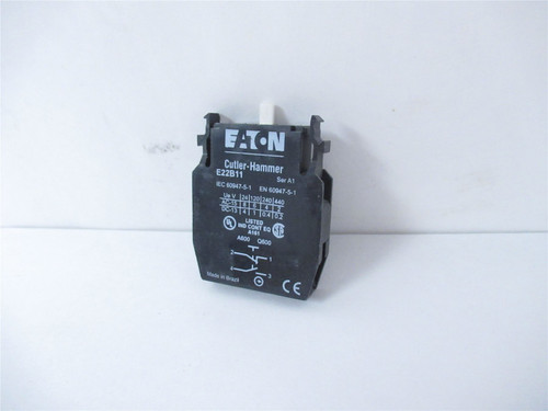 Eaton E22B20; Switch Contact Block 22.5MM