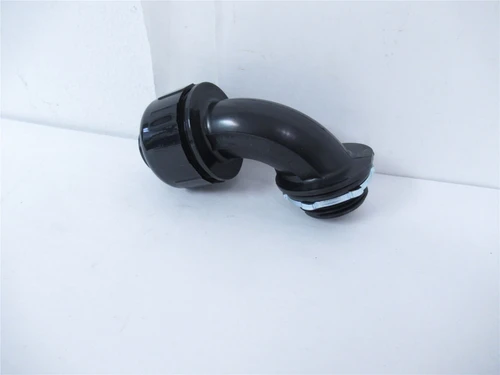 Hubbell P1009NBK; Insulated Connector; 1".; Nylon; 90 Deg