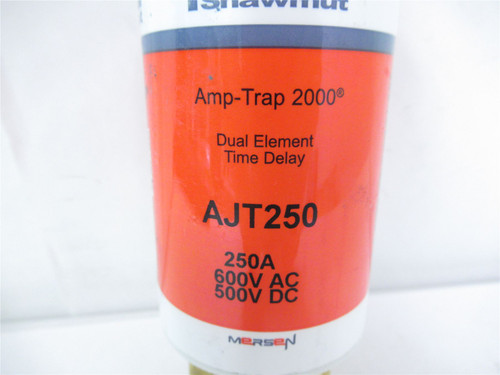 Ferraz Shawmut AJT250; Fuse 250A 600V AC 500V DC