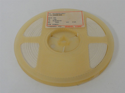 Venkel CR1206-8W-203JT; Lot-4000 Thick Film Resistors 20kOhm