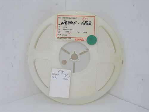 Venkel CR1206-8W-182JT; Lot-4500 Chip Resistor; 1.8Kohms