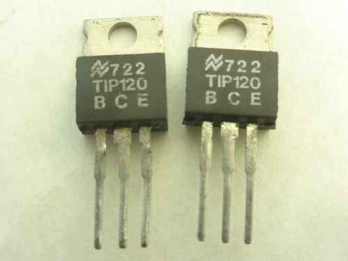Darlington TIP120; Lot-2 Transistors