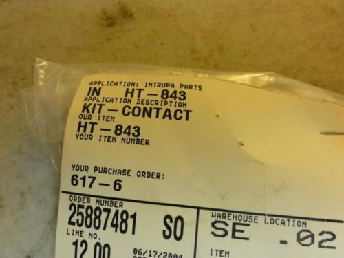 MFG- HT-843; Contact Kit