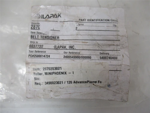 Ilapak 2870203021; Mini Phoenix Roller I Arm