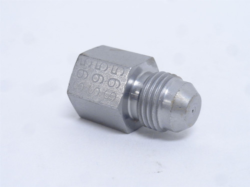 Parker 6 XHX7-S; Specialty Orifice Fitting 3/8 JIX x 3/8NPT