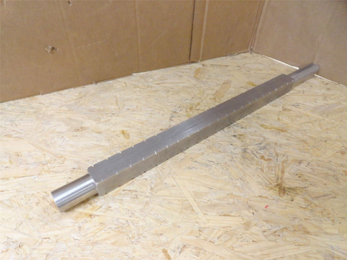R&S FG-C0720-SHF-00005; Conveyor Shaft; SS-304; 30" Long